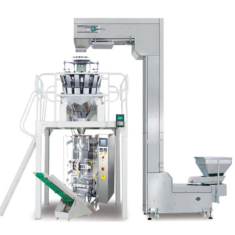 Multihead weighing packing machine